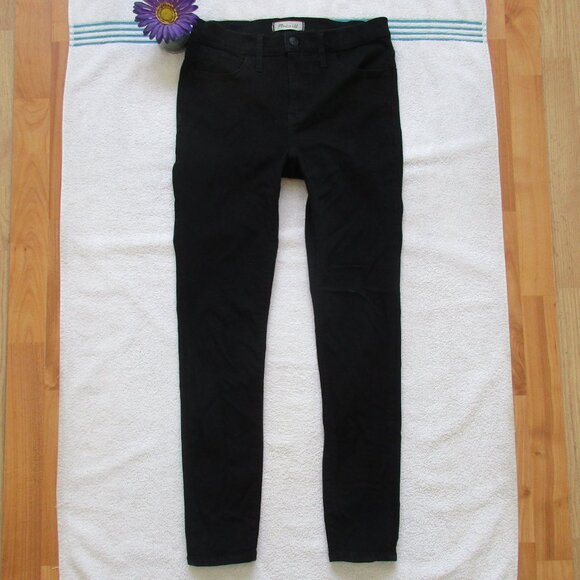 MADEWELL Jeans Size 28 Black ROADTRIPPER Skinny Denim - Picture 4 of 11